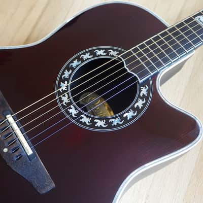 1996 Ovation 30th Anniversary Collector Series Acoustic Electric Guitar image 7
