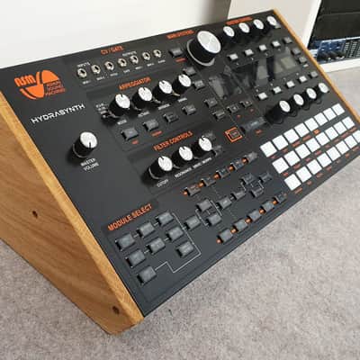 ASM Hydrasynth Desktop Module Dual Angled End Cheeks from Synths And Wood image 7