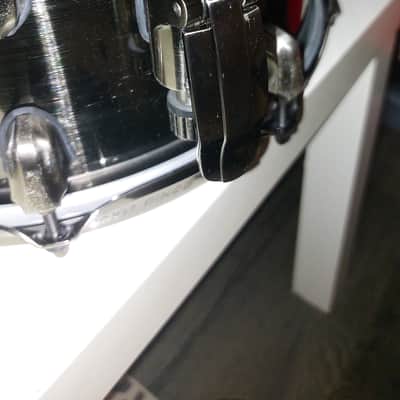 Mapex BPST4651LN Black Panther Machete 14x6.5" Steel Snare Drum 2010s - Brushed Nickel Over Steel - RARE ! image 5