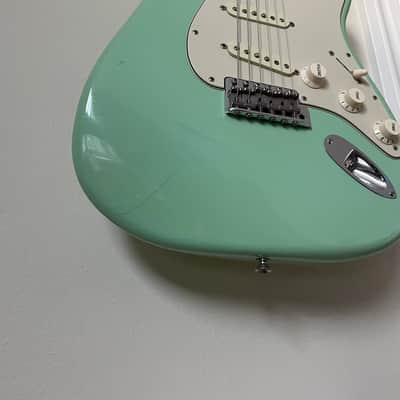 Fender American Vintage Reissue '62 Stratocaster 2004 Surf Green image 14