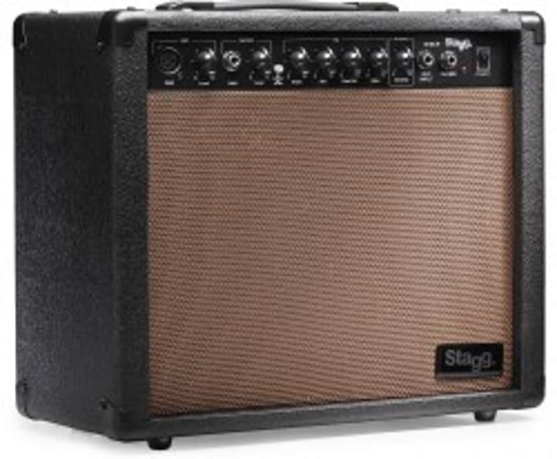Stagg 40-watt spring reverb acoustic amplifier image 1