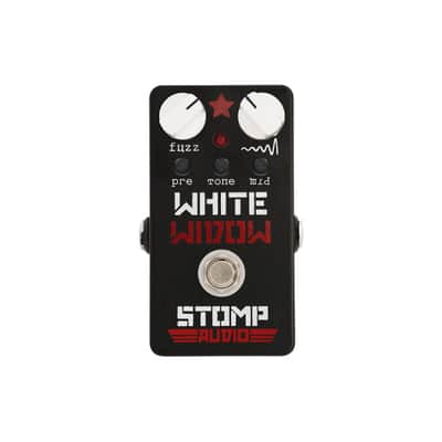 NEW! Stomp Audio Labs White Widow - Silicon Fuzz Black image 1