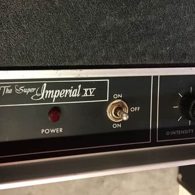 1966 Standel Vintage The Super Imperial XV Model SI15 2x15 140w Solid-State Guitar Combo Amp image 8