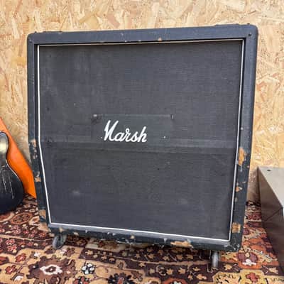 Vintage 1977 Marshall 4x12 Guitar Amplifier Cabinet w Celestion G12M *Ex. BUDGIE image 1