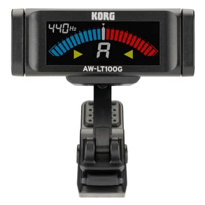 Korg AWLT100 Clip-On Guitar Tuner with Bright Color LCD and Three Different Meter Display Modes image 2