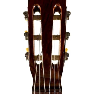 French Luthier Classical Guitar Natural 1960's image 13