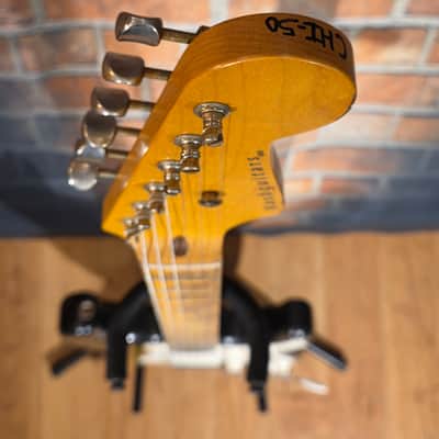 Nash S-57 2-Color Sunburst w/ OHSC, Lollar Pickups & Boat Neck image 4