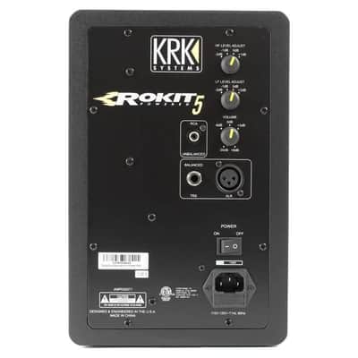 KRK RP-5 Rokit G3 2-Way 5" Active Studio Monitors (Pair) 2014 - 2018 Black image 6