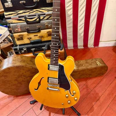 2024 Gibson Custom Shop Murphy Lab '58 Re-Issue ES-335 Blonde w/ Original Case & Paperwork image 6