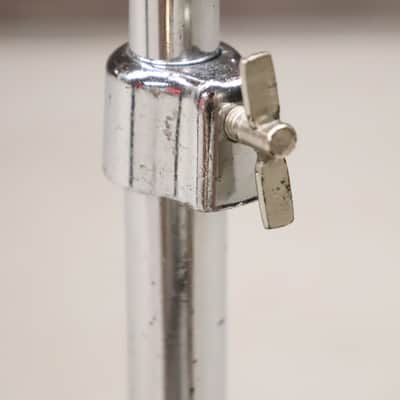 Japanese Flat Base Straight Cymbal Stand Vintage 1960's image 4
