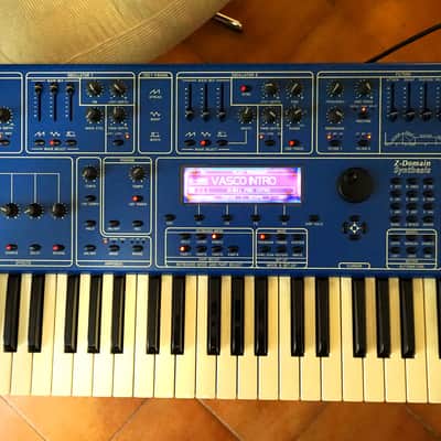Oberheim OB-12 49-Key 12-Voice Synthesizer 2000 - Blue image 3
