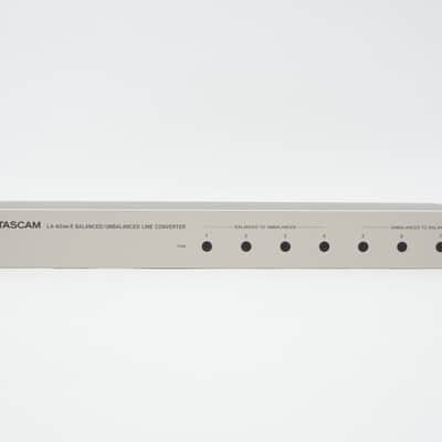 TASCAM LA-40mkII Balanced / Unbalanced Line Converter RCA XLR 8ch DirectBox image 2