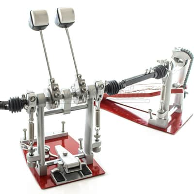 OffSet Double Bass Drum Pedals OffSet Double Bass Drum Pedals OffSet Double Bass Drum Pedal Red - Red image 4