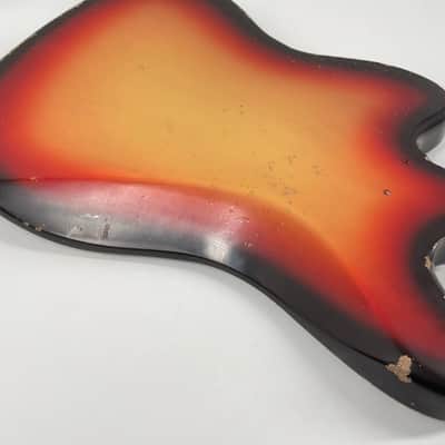 MJT Lightweight Jaguar Body 2026 - Aged Nitro 3 Tone Sunburst image 10