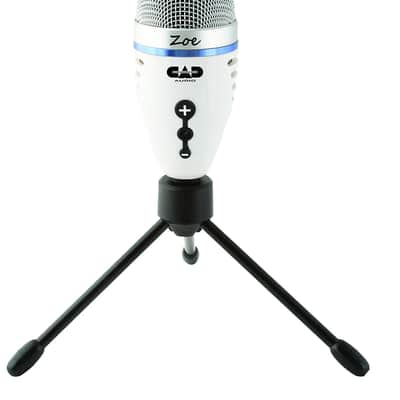 CAD ZOE USB Condenser Microphone w/ TrakMix Headphone Output