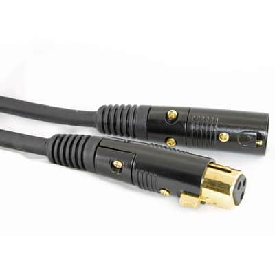 16 ga awg gauge 3 ft foot XLR Male To Female XLR CABLE for mic or DMX lighting image 3