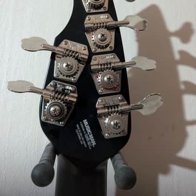 Ernie Ball Music Man Bongo 6 HS Mid-2000s - Black gloss image 5