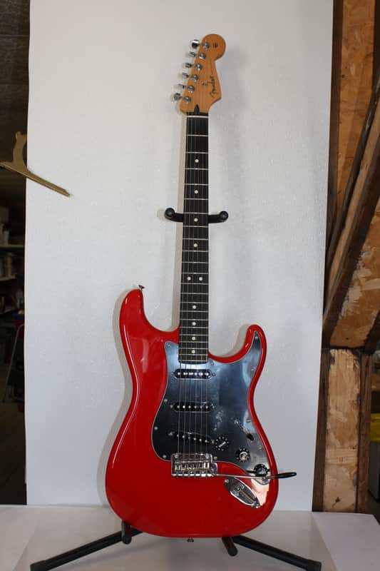2022 Fender Limited Edition Player Stratocaster Ferrari Red With Gig Bag image 1