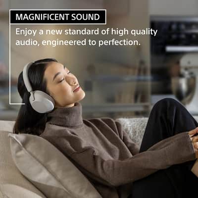 Sony WH-1000XM5 Wireless Industry Leading Noise Canceling Headphones, Black image 10