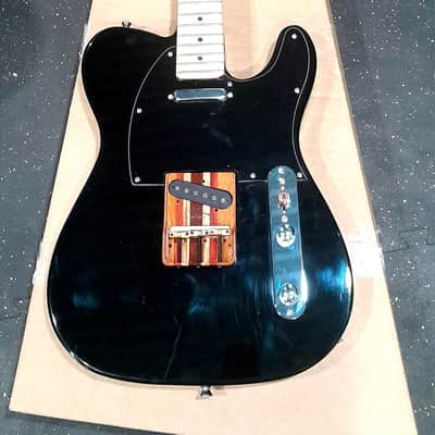 Hillbilly Guitars Custom Exotic Wood American Deluxe Telecaster Bridge w Brass Comp Saddles image 2