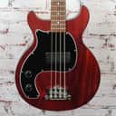 Gibson - Les Paul Junior Tribute Left-Handed Bass, Cherry - w/Bag - x0218 - USED