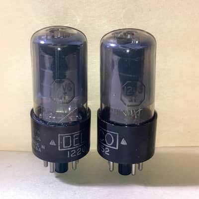 RCA 12V6GT Tubes, Matched Pair, NOS Testing, Matched Codes image 2