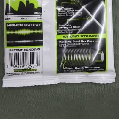 Ernie Ball 2921 Slinky M-Steel Electric Guitar Strings (10-46) image 4