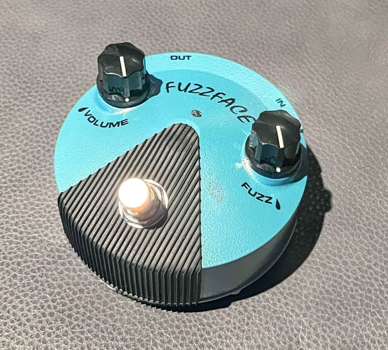 Dunlop FFM3 Jimi Hendrix Signature Fuzz Face Mini 2014 - Present Light Blue image 1