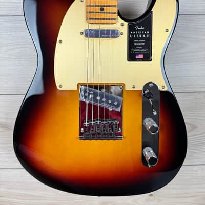 Fender American Ultra II Telecaster Maple Fingerboard Electric Guitar, Ultraburst image 1