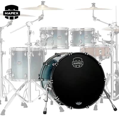 Mapex Saturn (2020) 20" x 16" Kick Drum - Teal Blue Fade 2020 - Teal Blue Fade image 6