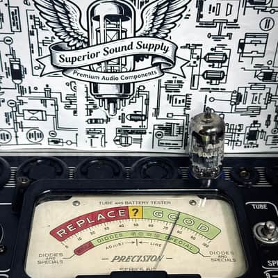 Amperex ECC88 6DJ8 Heerlen Holland 1963 - Tested image 2
