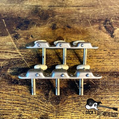 Vintage EKO Italian 3X3 Tuners *USED* (1960s - Nickel) image 6