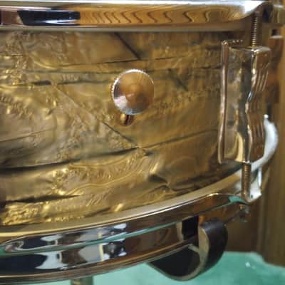 Ludwig (WFL) Transition Badge 5x14 Snare Drum 1959 image 8