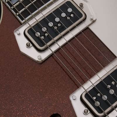 Frank Brothers Guitar Co. Arcade Thinline 2025 - Brown Sugar Sparkle image 9