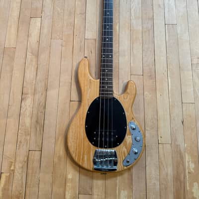 1982 Music Man Stingray Bass Guitar Natural Rosewood image 2