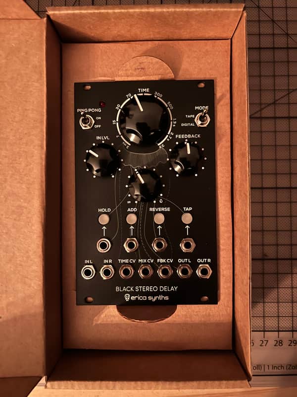 Erica Synths Black Stereo Delay