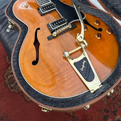 Gibson ES-195 2013 - Trans Amber image 13