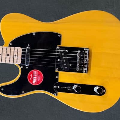 Squier Affinity Series Telecaster Left Hand - Butterscotch Blonde w/Maple image 1