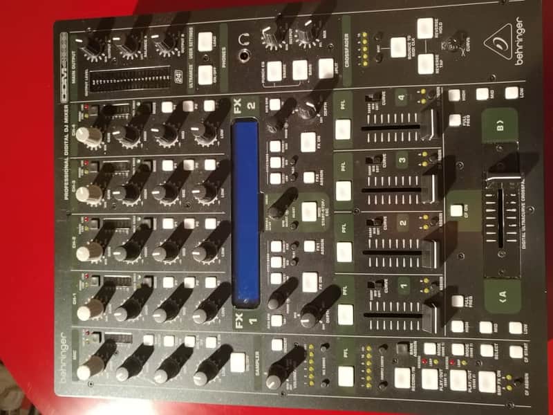 Behringer DDM4000 Professional 4-Channel Digital DJ Mixer with Sampler image 1