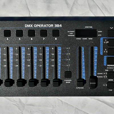 American DJ Light Controller - ADJ DMX Operator 384 DMX DJ Light Controller - PV MUSIC Inspected and Tested - Works / Functions / Looks Great - Very Good to Excellent Condition image 2