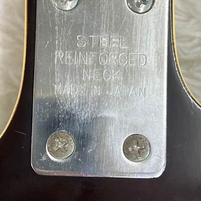 Vintage 1960s Audition (Kawai, Japan) 3-Pickup Hollowbody Electric Guitar + Case image 7