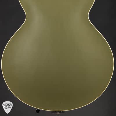 Collings I-35 LC Aged Bigsby/ThroBak - Olive Drab image 4