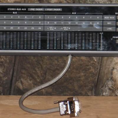 Yamaha 02R Recording Console Meter Bridge MB02 MeterBridge for O2R Digital Mixer Excellent Condition image 7