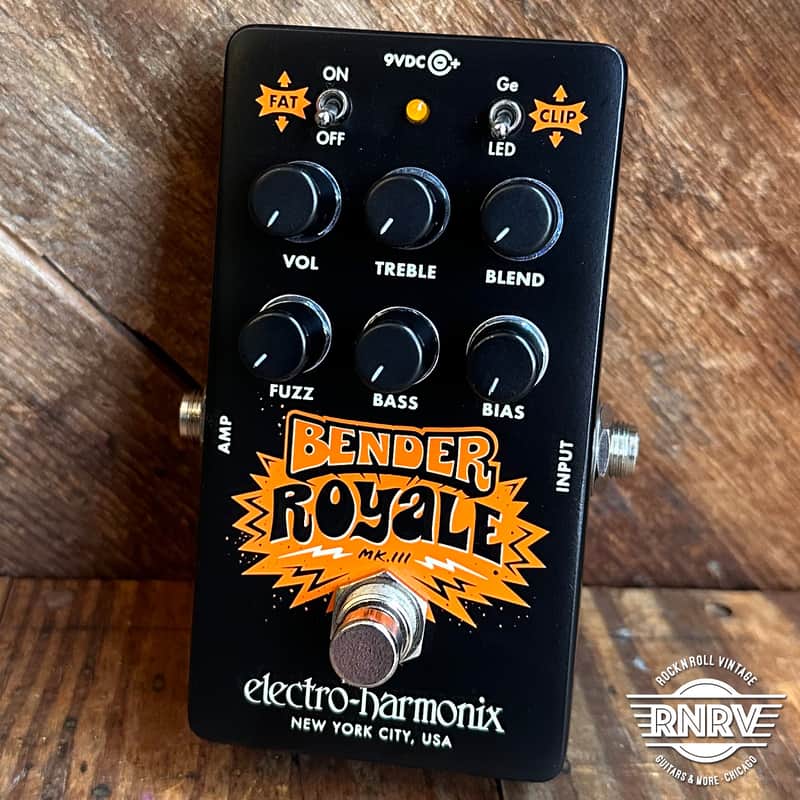 Electro-Harmonix Bender Royale Germanium Fuzz 2025 - Present - Black