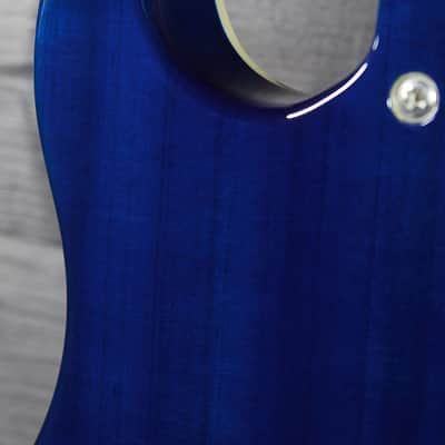 Flight Pathfinder TBL Tenor Ukulele Solidbody Electric Blue Fade image 15
