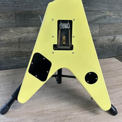 Firefly Elite Flying V Zakk Wylde Bullseye Tribute Guitar w/ 1980s Original Floyd Rose #1803 image 14