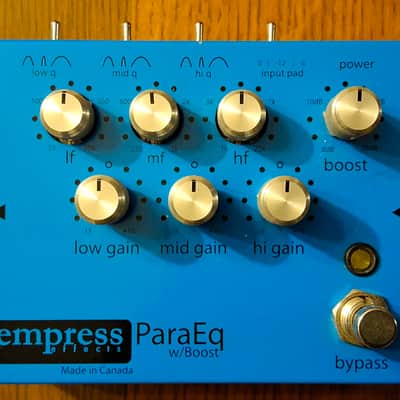 Empress ParaEQ w/Boost Parametric EQ Pedal – Made in Canada – Excellent Working Condition image 1