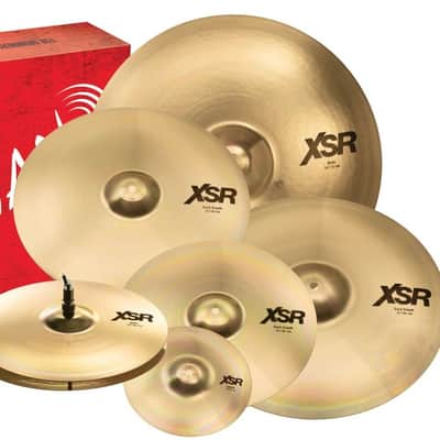 Sabian *Pre-Order* XSR Super Set: 14" Hats/14_16_18" Fast Crash/20" Ride/10" Splash | Cymbal Pack | Special Order | Authorized Dealer image 1