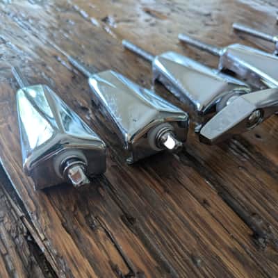 Pearl Bass Drum Tension Rods and Claws (x8) 1990s image 6