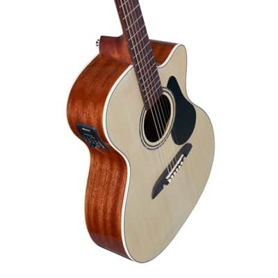 Alvarez RF26CE - Regent 26 Series Folk Acoustic/Electric Guitar, with Natural Finish with Cutaway image 3